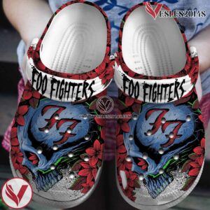 Foo Fighters Band Music Crocs Crocband Clogs Shoes, Unique Gifts For Fans - Vesles2014S