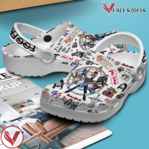Foo Fighters Music Crocs Crocband Clogs Shoes, Unique Gifts For Fans Style 1 - Vesles2014S 2