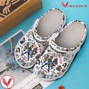 Foo Fighters Music Crocs Crocband Clogs Shoes, Unique Gifts For Fans Style 1 - Vesles2014S 3