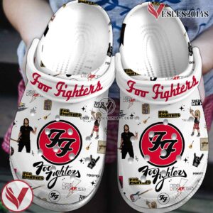 Foo Fighters Music Crocs Crocband Clogs Shoes, Unique Gifts For Fans Style 6 - Vesles2014S