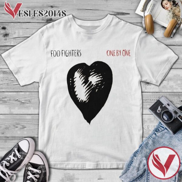 Foo Fighters One By One Album Cover Shirt, Perfect Gifts For Music Lovers - Vesles2014S