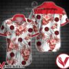 Foo Fighters Red Tropical Hibiscus Palm Leaf Hawaiian Shirt, Unique Gifts For Friends - Vesles2014S 1