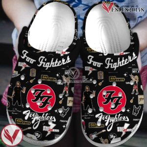 Foo Fighters Rock Band Music Crocs Crocband Clogs Shoes, Unique Gifts For Fans - Vesles2014S
