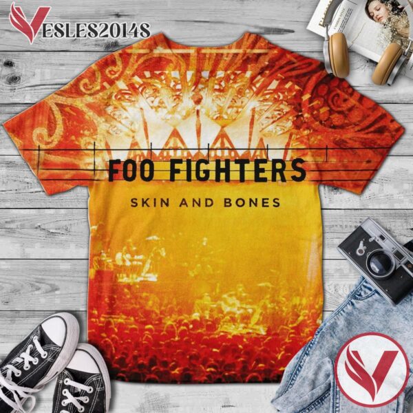 Foo Fighters Skin And Bones Album Cover Shirt, Perfect Gifts For Music Lovers - Vesles2014S
