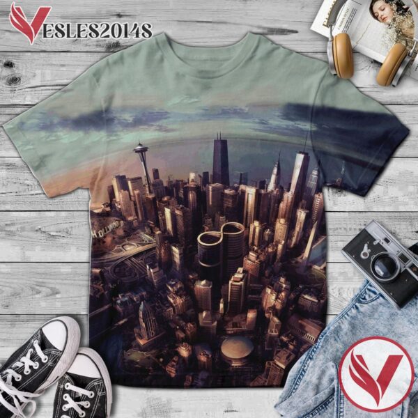 Foo Fighters Sonic Highways Album Cover Shirt, Perfect Gifts For Music Lovers - Vesles2014S