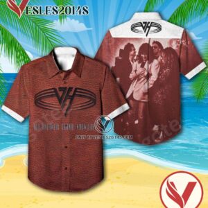 For Unlawful Carnal Knowledge Album Cover By Van Halen Hawaiian Shirt, Unique Gifts For Music Lovers - Vesles2014S