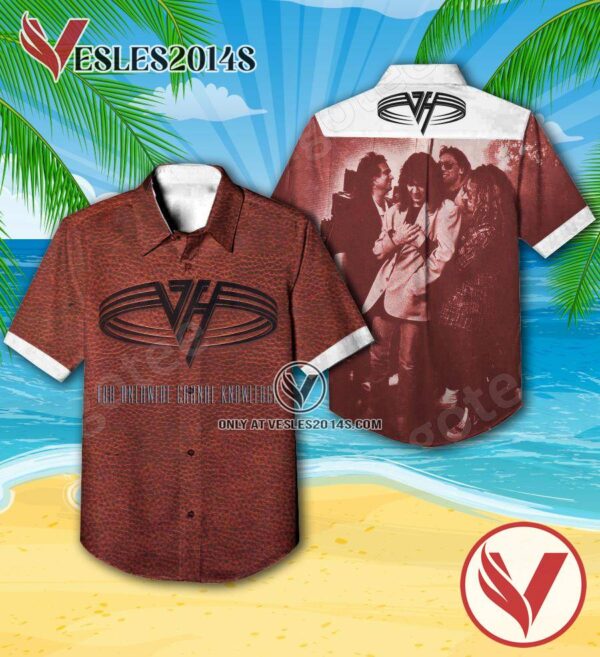 For Unlawful Carnal Knowledge Album Cover By Van Halen Hawaiian Shirt, Unique Gifts For Music Lovers - Vesles2014S