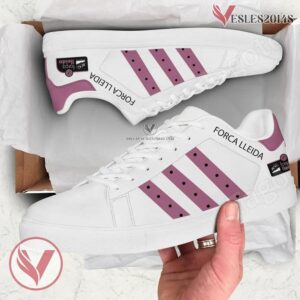Forca Lleida Logo Stan Smith Shoes For Men And Womens - Vesles2014s