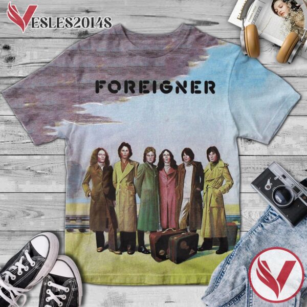 Foreigner Debut Album Cover Shirt, Perfect Gifts For Music Lovers - Vesles2014S