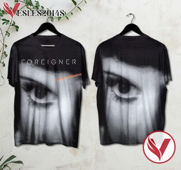 Foreigner Inside Information Album Cover Shirt, Perfect Gifts For Music Lovers - Vesles2014S
