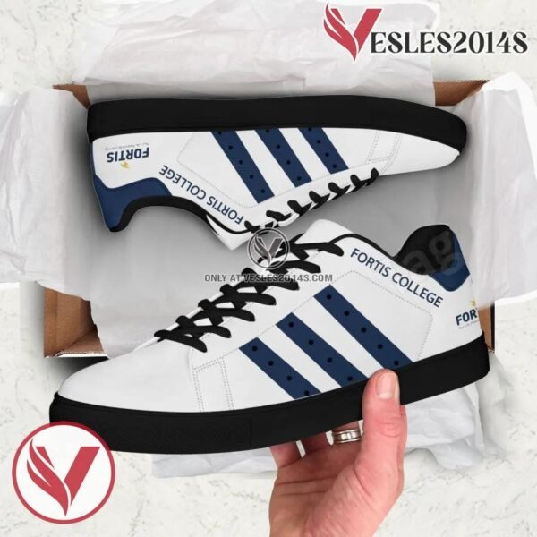 Fortis College Logo Stan Smith Sneakers For Men And Women Vesles2014S 1