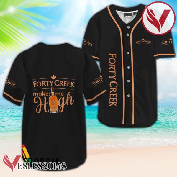 Forty Creek Whisky Make Me High Baseball Jersey, Perfect Gifts For Fans - Vesles2014S