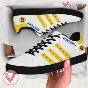 Foster’s Logo Print Stan Smith Shoes For Men And Womens - Vesles2014s 1