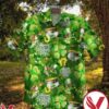 Four-leaf Clover Happy St Patrick’s Day Faith Hope Lucky Love Green Hawaiian Shirt, Unique Gifts For Friends - Vesles2014S 1