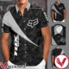 Fox MotoGP Racing Camo Black Hawaiian Shirt And Short, Unique Gifts For Friends - Vesles2014S 1