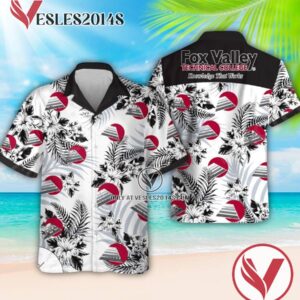 Fox Valley Technical College Hawaiian Suit, Unique Outfit For Fans - Vesles2014S 1
