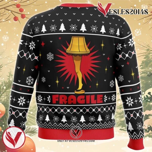 Fragile A Christmas Story Ugly Christmas Sweater, Unique Christmas Gift For Fans - Vesles2014S 1