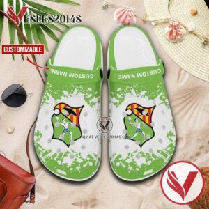 Fraikin BM. Granollers Handball Logo Custom Crocs, Unique Footwear For Fans - Vesles2014S 1
