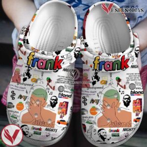 Frank Ocean Music Crocs Crocband Clogs Shoes, Unique Gifts For Fans Style 1 - Vesles2014S