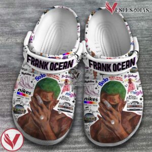 Frank Ocean Singer Music Crocs Crocband Clogs Shoes, Unique Gifts For Fans Style 2 - Vesles2014S 2