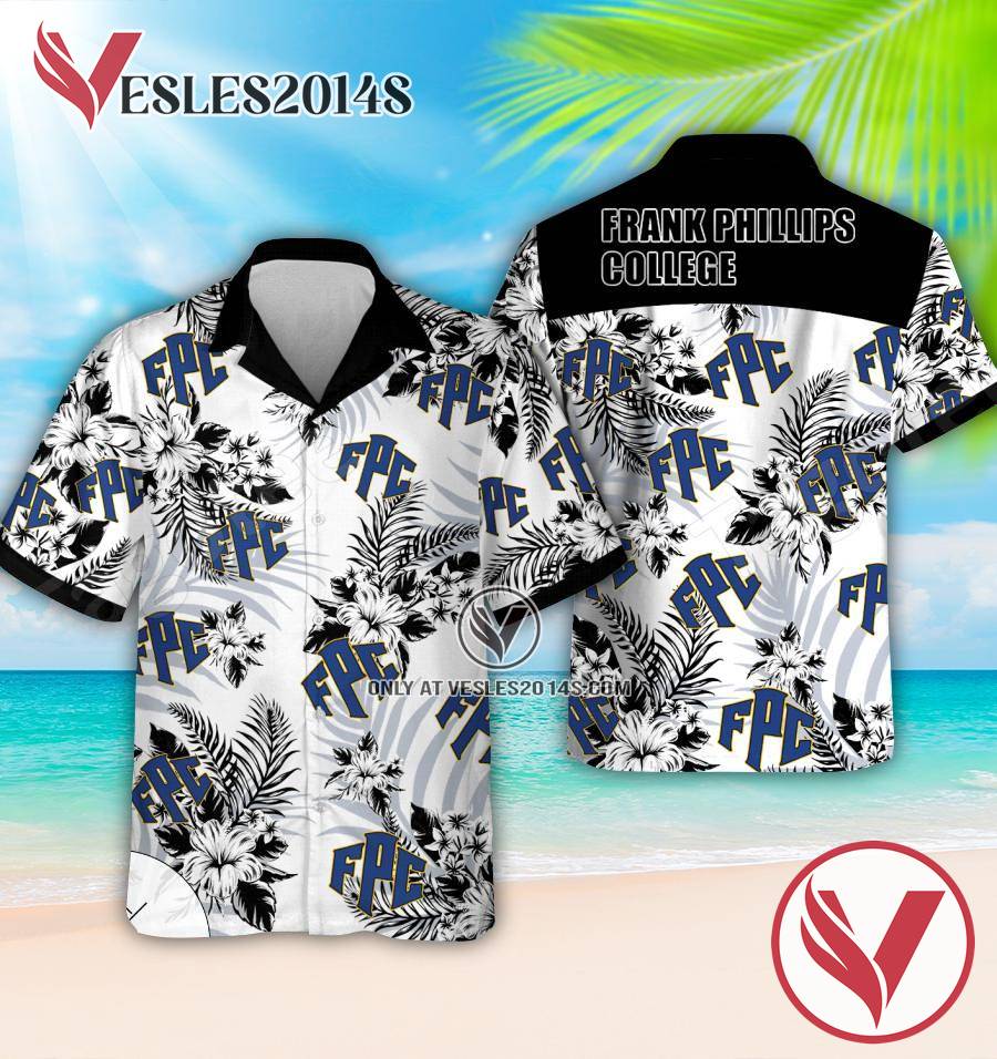 Frank Phillips College Aloha Summer Shirt And Shorts, Perfect Gifts Idea In Holiday - Vesles2014S 1