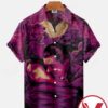 Frankenstein And The Bride Purple Halloween Hawaiian Shirt, Unique Gifts For Friends - Vesles2014S 1