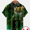 Frankenstein Chained To A Chair Halloween Hawaiian Shirt, Unique Gifts For Friends - Vesles2014S 1
