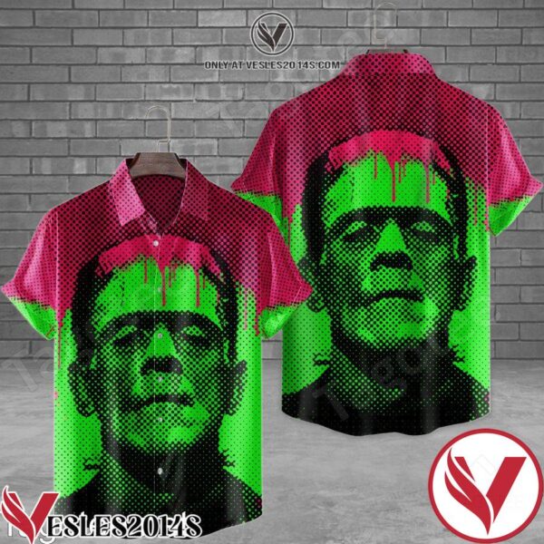 Frankenstein Drippy Frank Hawaiian Shirt, Unique Gifts For Friends - Vesles2014S 1