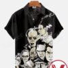 Frankenstein Film Characters Halloween Hawaiian Shirt, Unique Gifts For Friends - Vesles2014S 1