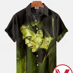 Frankenstein Halloween Halloween Hawaiian Shirt, Unique Gifts For Friends - Vesles2014S 1
