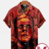 Frankenstein Horror Red Halloween Hawaiian Shirt, Unique Gifts For Friends - Vesles2014S 1