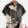 Frankenstein Painting Art Halloween Hawaiian Shirt, Unique Gifts For Friends - Vesles2014S 1