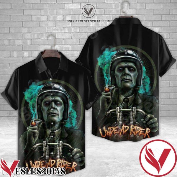 Frankenstein Undead Rider Hawaiian Shirt, Unique Gifts For Friends - Vesles2014S 1