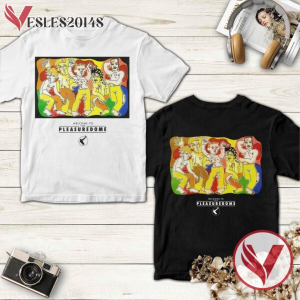 Frankie Goes To Hollywood Welcome To The Pleasuredome Album Cover Style 2 Shirt, Perfect Gifts For Music Lovers - Vesles2014S