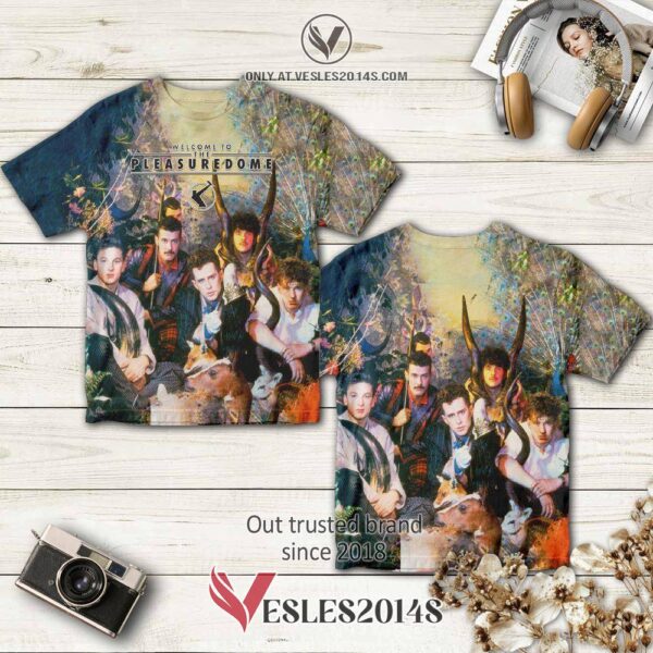 Frankie Goes to Hollywood Welcome to the Pleasuredome Album 3D Shirt, Perfect Gifts For Music Lovers - Vesles2014S