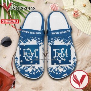 Franklin and Marshall College Crocs Shoes For Men And Women, Unique Clogs Shoes For Fans - Vesles2014S 1
