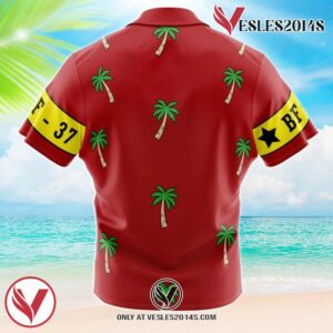 Franky One Piece Hawaiian Button Up Shirt, Perfect Gifts For Anime Lovers - Vesles2014S 1