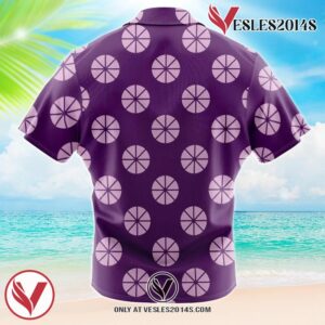 Franky Sabaody One Piece Hawaiian Button Up Shirt, Perfect Gifts For Anime Lovers - Vesles2014S 1