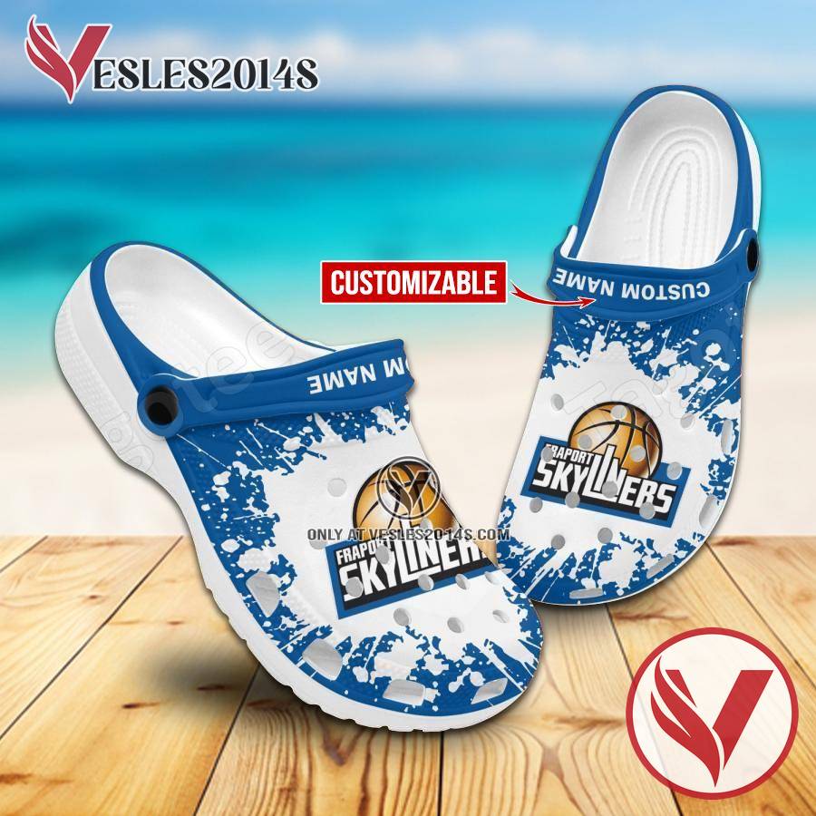 Fraport Skyliners Logo Crocs Shoes For Men And Women, Unique Clogs Shoes For Fans - Vesles2014S