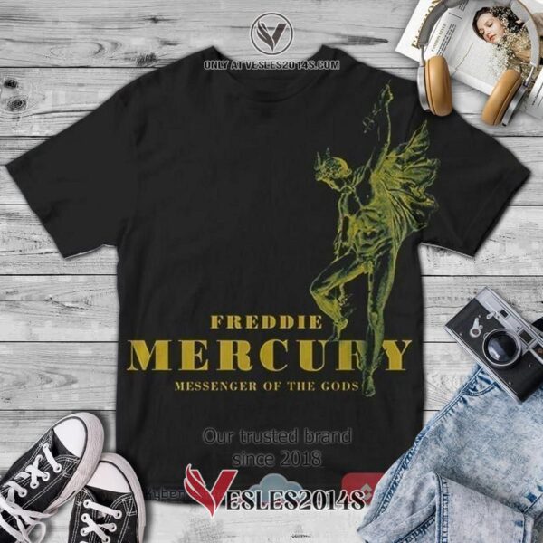 Freddie Mercury-Messenger of the Gods Album 3D Shirt, Unique Gifts For Music Lovers - Vesles2014S