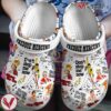 Freddie Mercury Music Crocs Crocband Clogs Shoes, Unique Gifts For Fans Style 1 - Vesles2014S