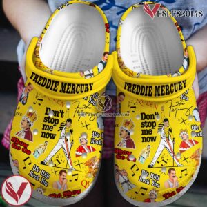 Freddie Mercury Music Crocs Crocband Clogs Shoes, Unique Gifts For Fans Style 1 - Vesles2014S 3