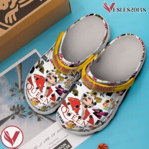Freddie Mercury Music Crocs Crocband Clogs Shoes, Unique Gifts For Fans Style 2 - Vesles2014S 2