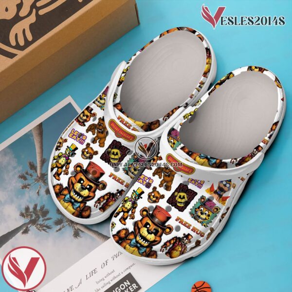 Freddy Fazbear’s pizza Movie Crocs Crocband Clogs Shoes Comfortable For Men Women and Kids - Vesles2014S 2