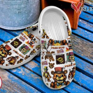 Freddy Fazbear’s pizza Movie Crocs Crocband Clogs Shoes Comfortable For Men Women and Kids - Vesles2014S 3