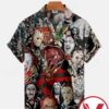 Freddy Krueger And Horror Movie Character Halloween Hawaiian Shirt, Unique Gifts For Friends - Vesles2014S 1