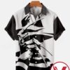 Freddy Krueger Black And White Halloween Hawaiian Shirt, Unique Gifts For Friends - Vesles2014S 1