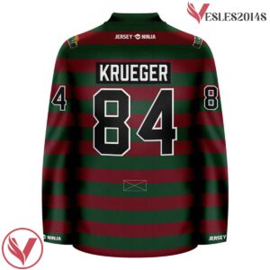 Freddy Krueger Elm Street Nightmares Hockey Jersey - Vesles2014S 3