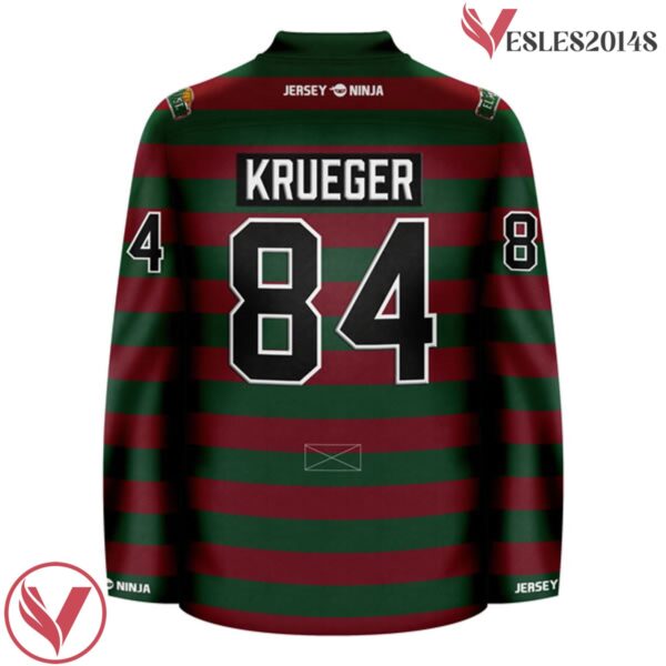 Freddy Krueger Elm Street Nightmares Hockey Jersey - Vesles2014S 3