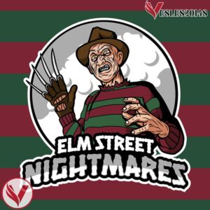 Freddy Krueger Elm Street Nightmares Hockey Jersey - Vesles2014S 4